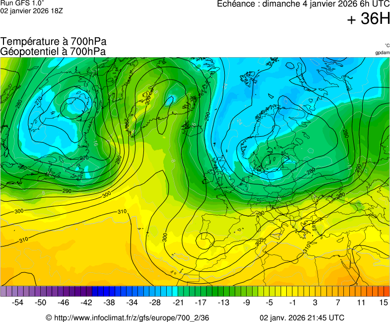 Mod&egrave;les m&eacute;t&eacute;orologiques