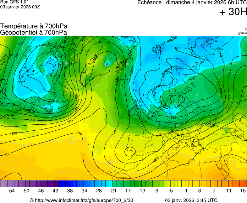Mod&egrave;les m&eacute;t&eacute;orologiques