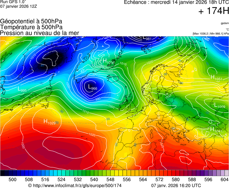 Mod&egrave;les m&eacute;t&eacute;orologiques