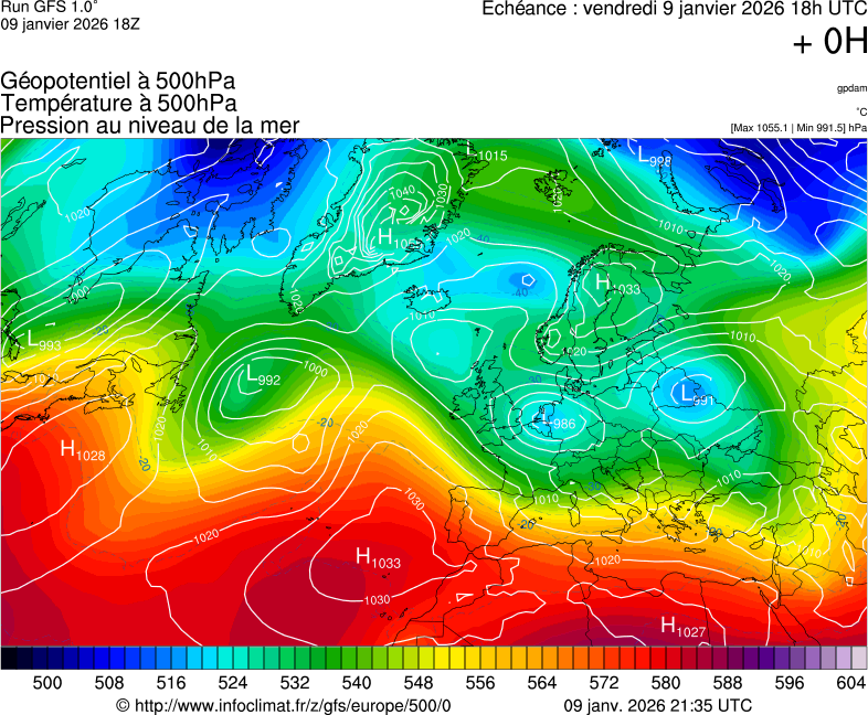 Mod&egrave;les m&eacute;t&eacute;orologiques