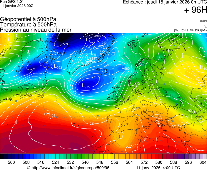 Mod&egrave;les m&eacute;t&eacute;orologiques