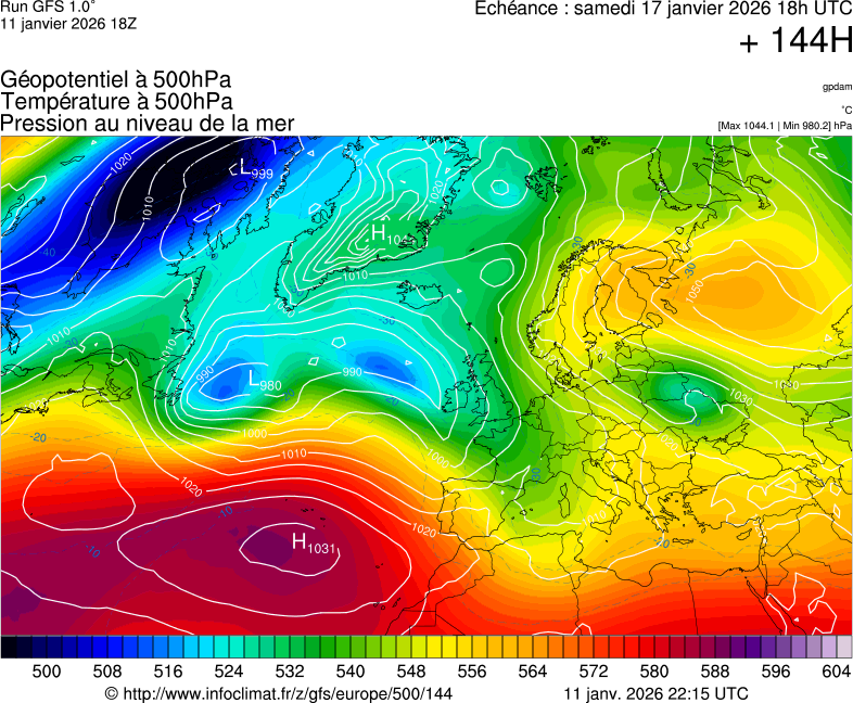 Mod&egrave;les m&eacute;t&eacute;orologiques