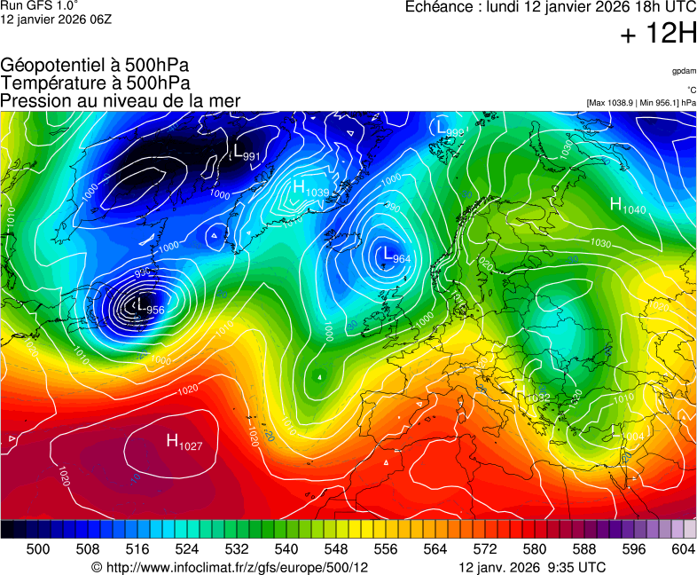 Mod&egrave;les m&eacute;t&eacute;orologiques