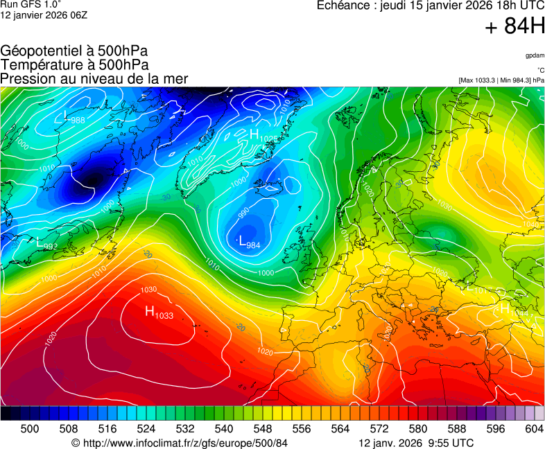 Mod&egrave;les m&eacute;t&eacute;orologiques
