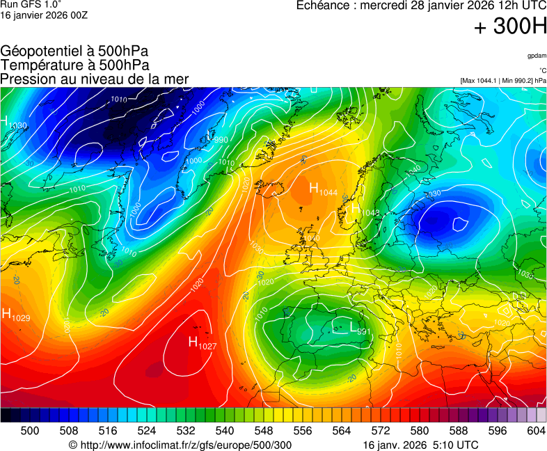 Mod&egrave;les m&eacute;t&eacute;orologiques
