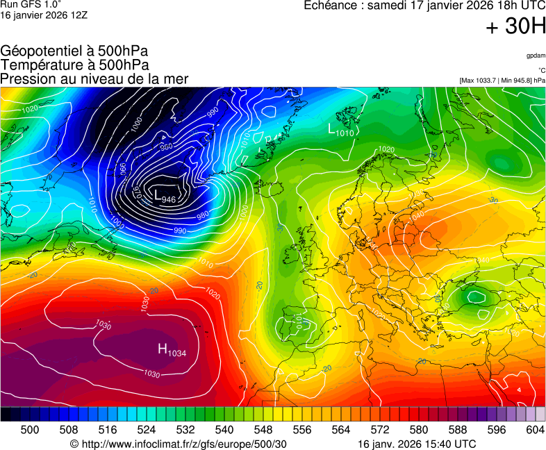 Mod&egrave;les m&eacute;t&eacute;orologiques