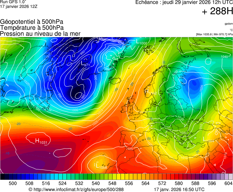 Mod&egrave;les m&eacute;t&eacute;orologiques