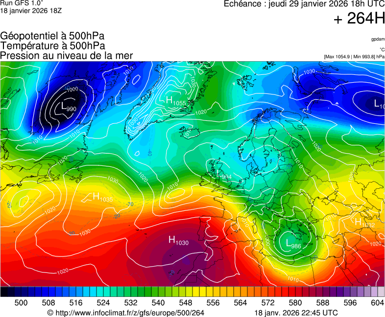Mod&egrave;les m&eacute;t&eacute;orologiques