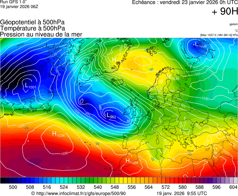 Mod&egrave;les m&eacute;t&eacute;orologiques