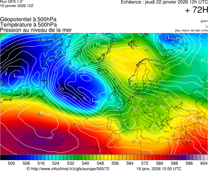 Mod&egrave;les m&eacute;t&eacute;orologiques