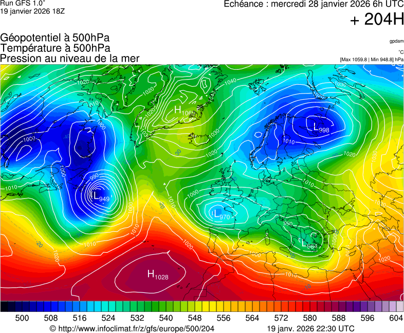 Mod&egrave;les m&eacute;t&eacute;orologiques