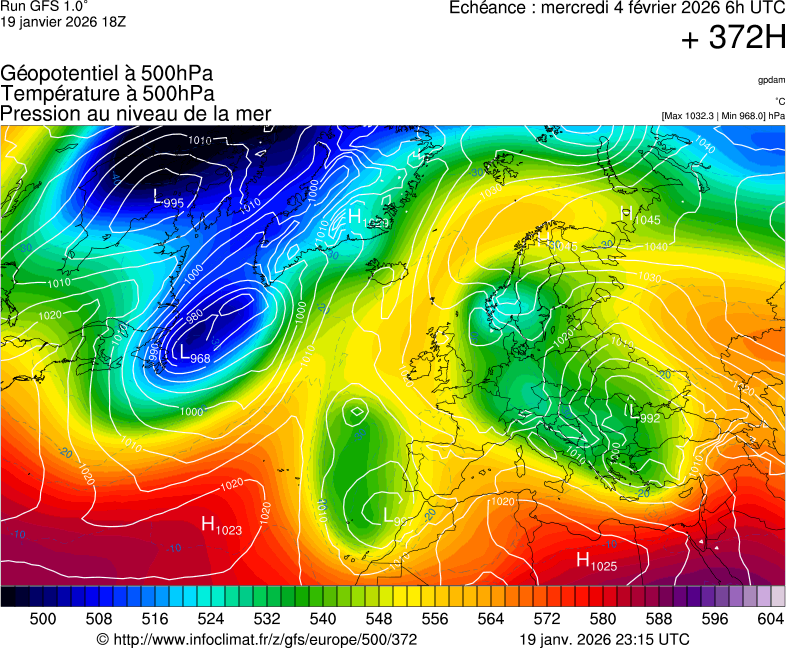 Mod&egrave;les m&eacute;t&eacute;orologiques