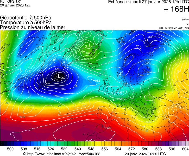 Mod&egrave;les m&eacute;t&eacute;orologiques