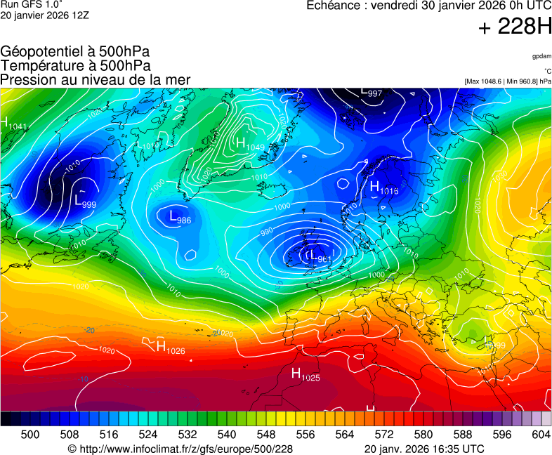 Mod&egrave;les m&eacute;t&eacute;orologiques
