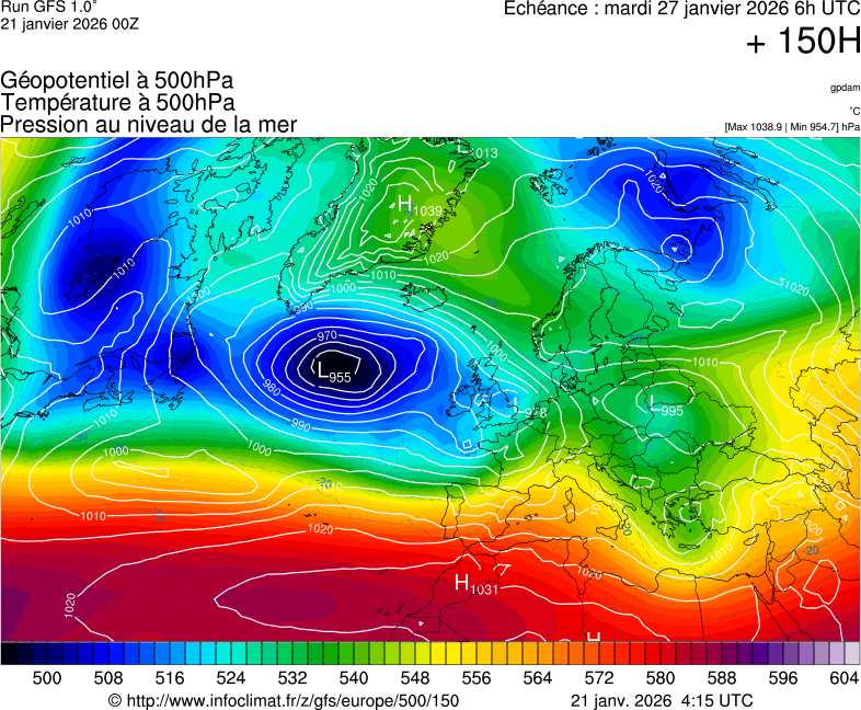 Mod&egrave;les m&eacute;t&eacute;orologiques