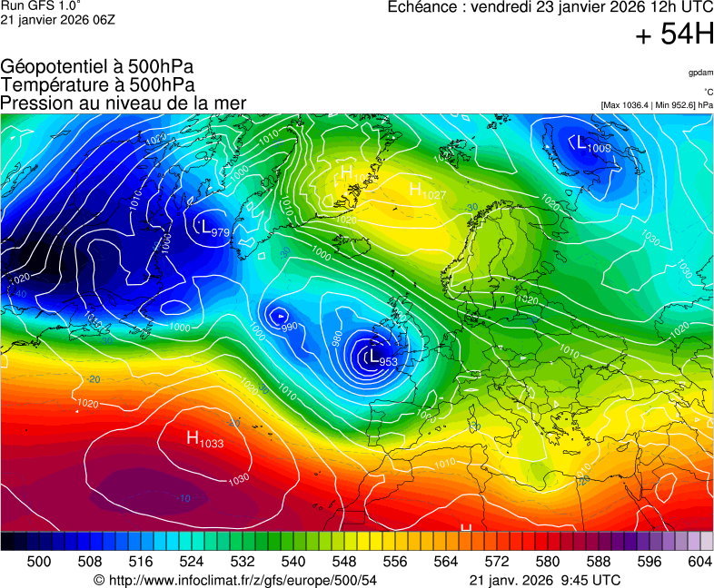 Mod&egrave;les m&eacute;t&eacute;orologiques