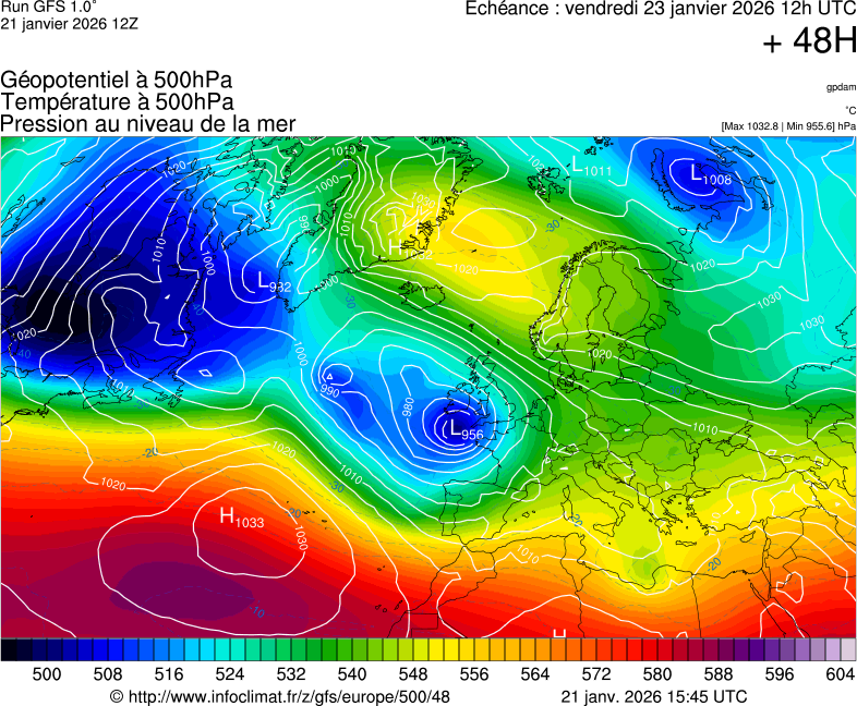 Mod&egrave;les m&eacute;t&eacute;orologiques