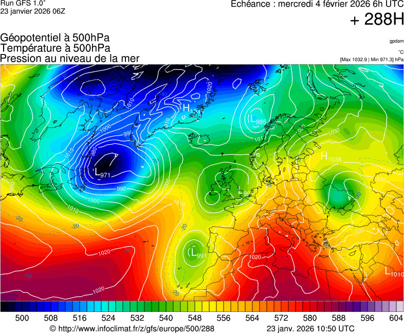 Mod&egrave;les m&eacute;t&eacute;orologiques