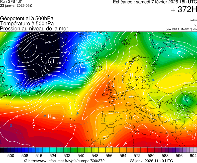 Mod&egrave;les m&eacute;t&eacute;orologiques