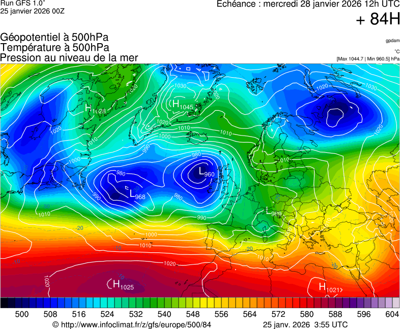 Mod&egrave;les m&eacute;t&eacute;orologiques