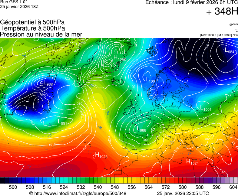 Mod&egrave;les m&eacute;t&eacute;orologiques