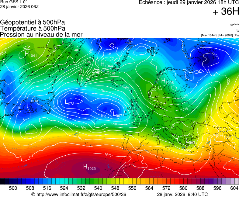 Mod&egrave;les m&eacute;t&eacute;orologiques