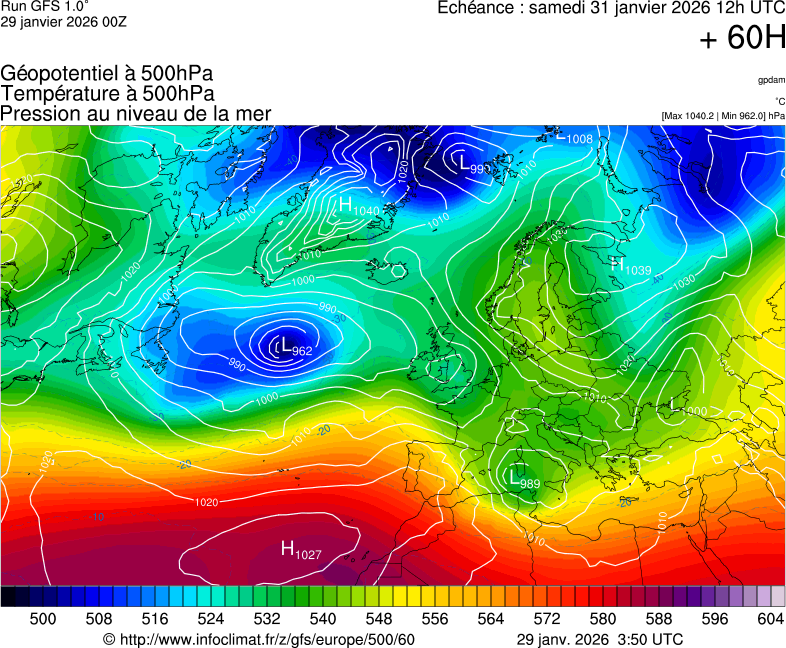 Mod&egrave;les m&eacute;t&eacute;orologiques