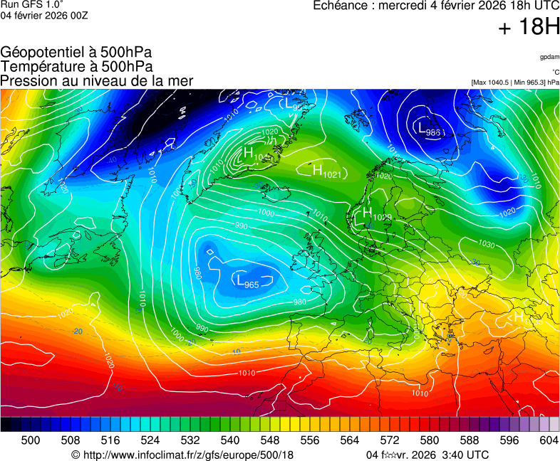 Mod&egrave;les m&eacute;t&eacute;orologiques