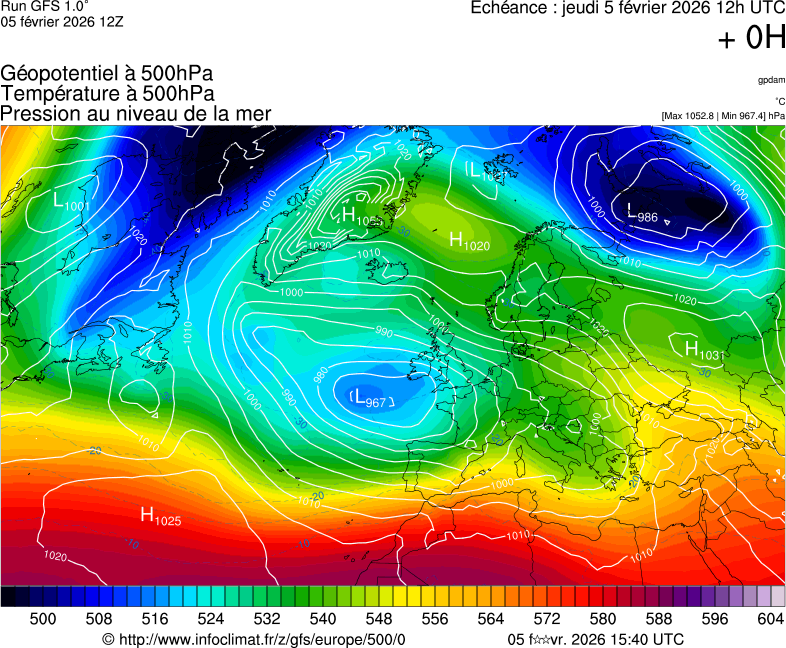 Mod&egrave;les m&eacute;t&eacute;orologiques