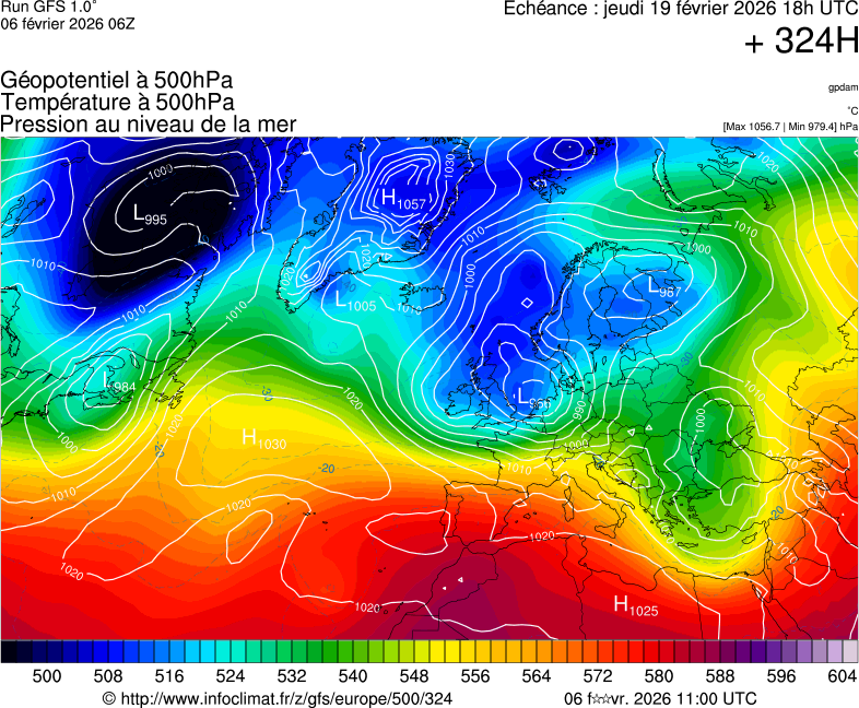 Mod&egrave;les m&eacute;t&eacute;orologiques