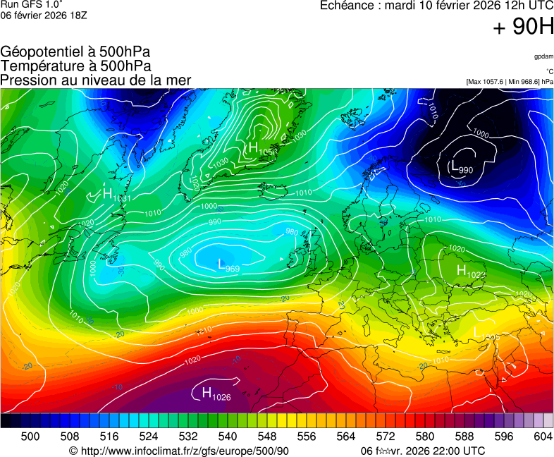 Mod&egrave;les m&eacute;t&eacute;orologiques
