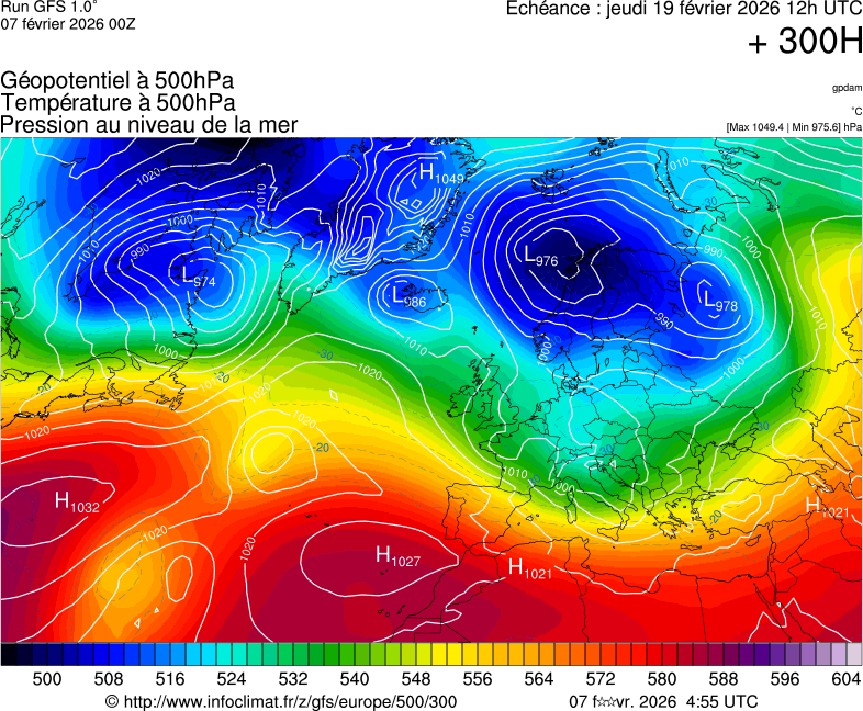 Mod&egrave;les m&eacute;t&eacute;orologiques