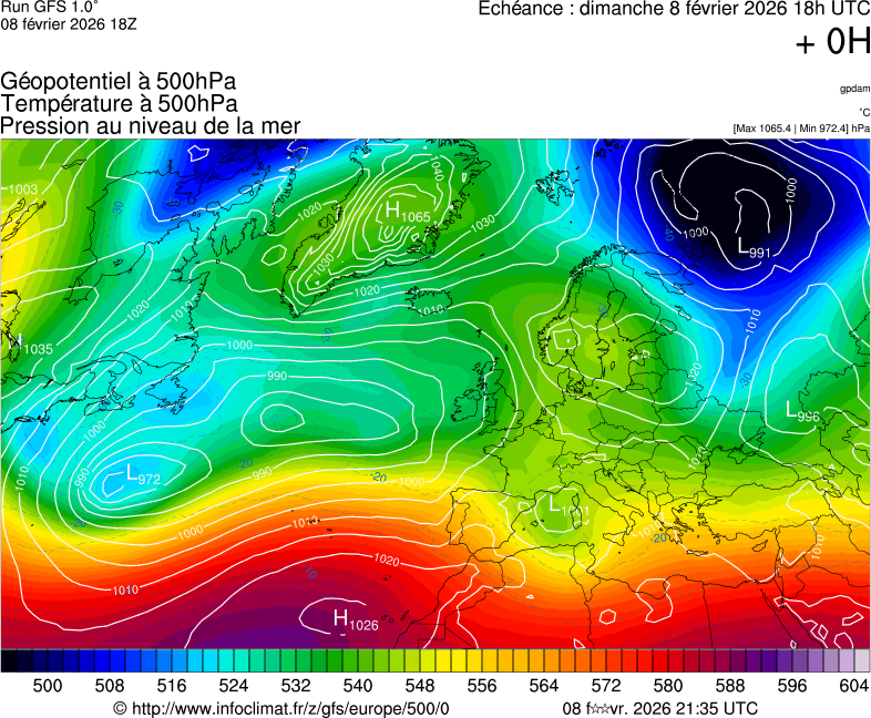 Mod&egrave;les m&eacute;t&eacute;orologiques