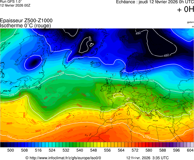 Mod&egrave;les m&eacute;t&eacute;orologiques