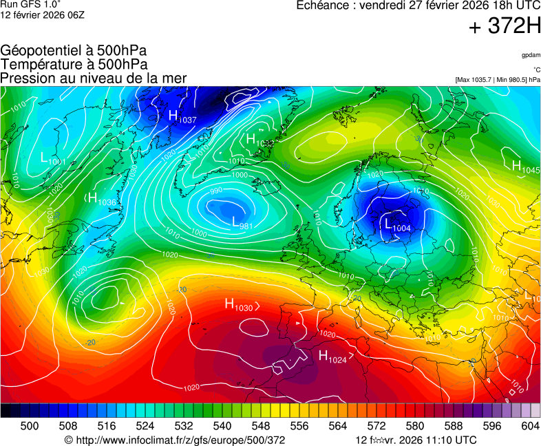 Mod&egrave;les m&eacute;t&eacute;orologiques