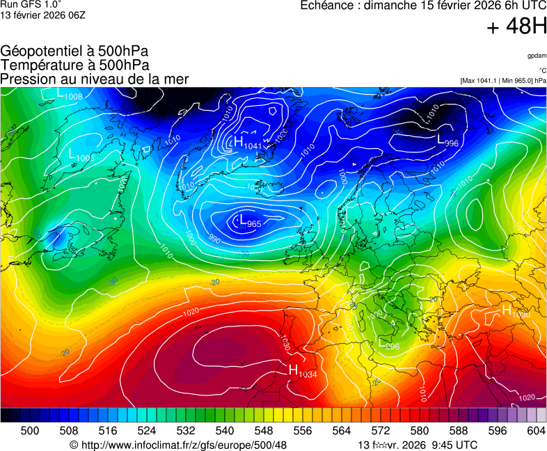 Mod&egrave;les m&eacute;t&eacute;orologiques