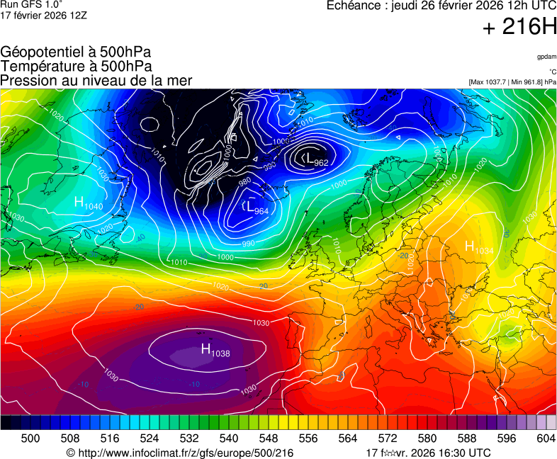 Mod&egrave;les m&eacute;t&eacute;orologiques