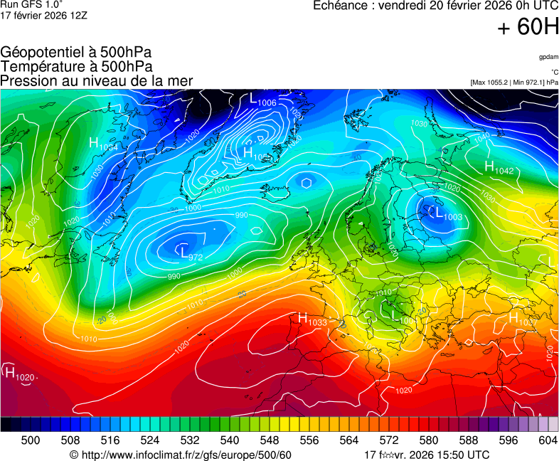Mod&egrave;les m&eacute;t&eacute;orologiques