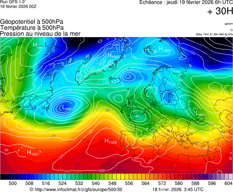 Mod&egrave;les m&eacute;t&eacute;orologiques