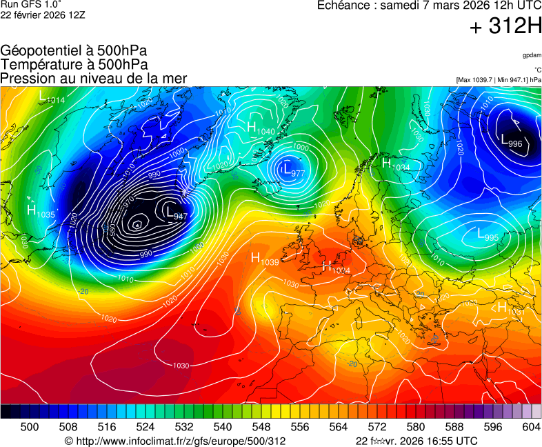 Mod&egrave;les m&eacute;t&eacute;orologiques