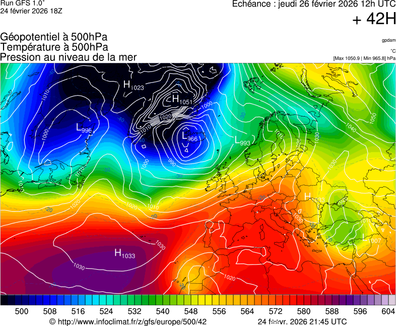 Mod&egrave;les m&eacute;t&eacute;orologiques