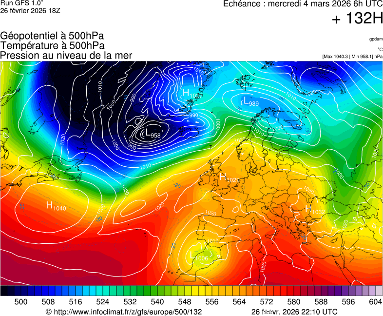 Mod&egrave;les m&eacute;t&eacute;orologiques