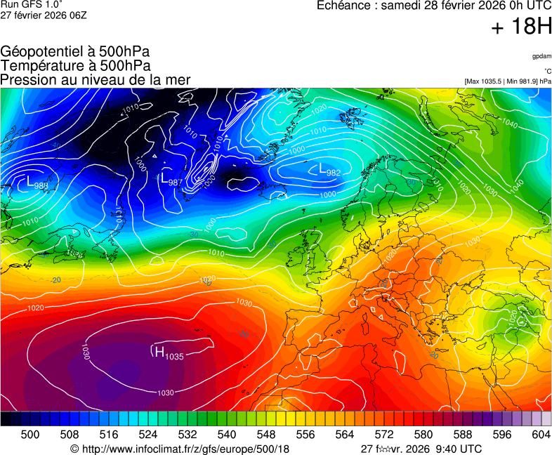 Mod&egrave;les m&eacute;t&eacute;orologiques