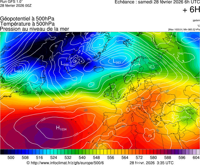 Mod&egrave;les m&eacute;t&eacute;orologiques