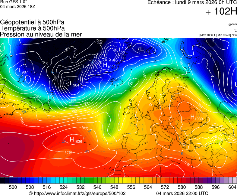 Mod&egrave;les m&eacute;t&eacute;orologiques