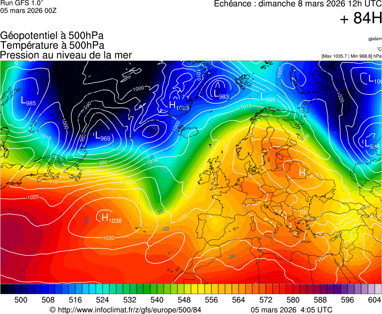 Mod&egrave;les m&eacute;t&eacute;orologiques