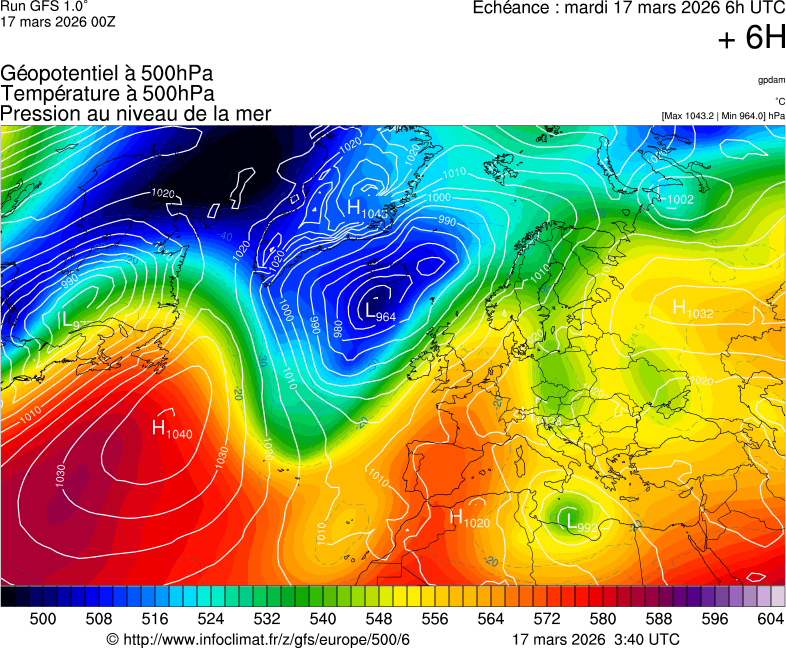 Mod&egrave;les m&eacute;t&eacute;orologiques