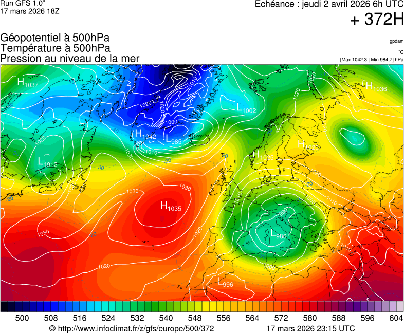 Mod&egrave;les m&eacute;t&eacute;orologiques