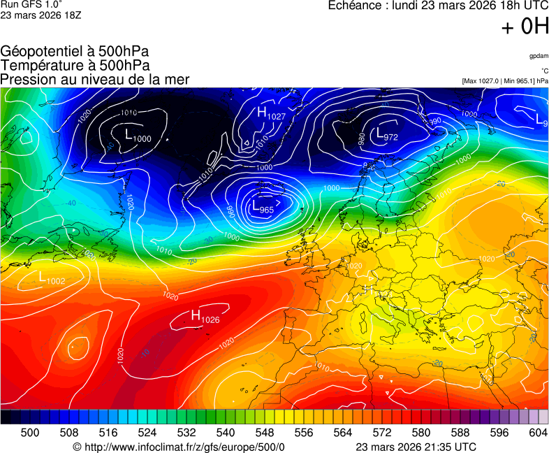 Mod&egrave;les m&eacute;t&eacute;orologiques