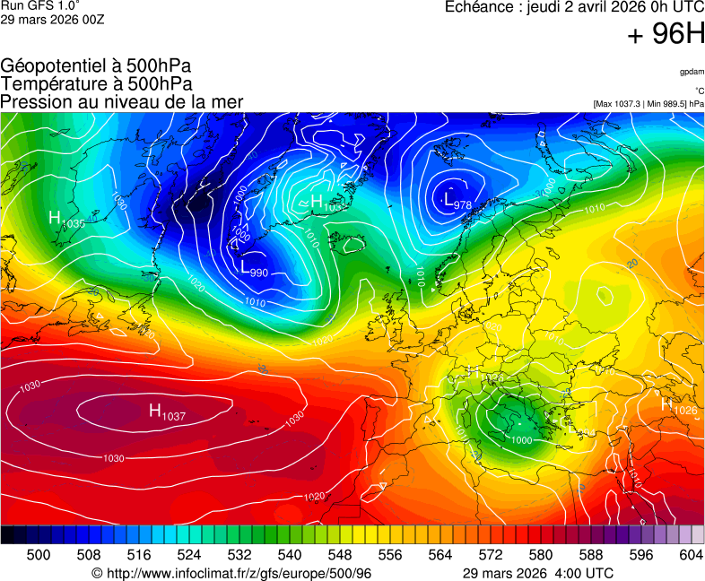 Mod&egrave;les m&eacute;t&eacute;orologiques